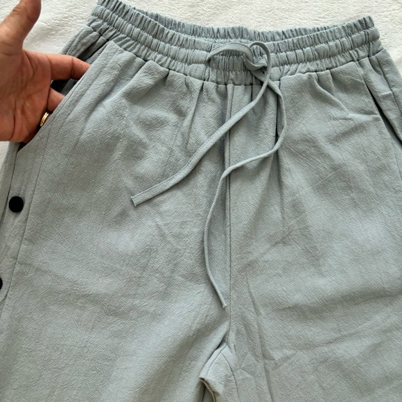 AMAZON 2 Pairs Elastic Waist Ankle Length Casual Pants--S - Picture 5 of 16